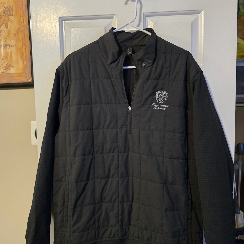 Trump National Golf Club Adidas Black Performance Jacket